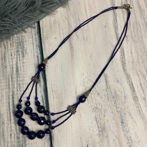 Blue Lapis Lazuli Necklace